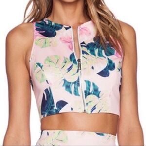 Whitney Eve Floral Crop Top size 8